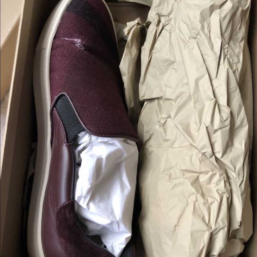 BURBERRY SLIP ONS